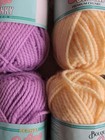 Mixed Lot Of 6 Bernat Softee Chunky Yarn  As Pictured  New