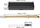 Soprano Recorder Instrument Wood C Key Soprano Recorder Maple Wooden