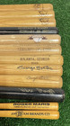 10 Assorted 125 Mini Wood Souvenir Baseball Bats With Governor s Baseball   Pens