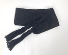 Wool Sash - Black Color - Reenactment  Rendezvous