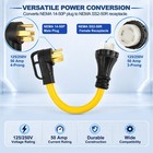 Rv Adapter 50 To 50 A Rv Extension Cord Nema 14-50p ss2-50r 1 Pcs