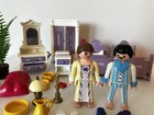 Playmobil 5325 Nearly Complete Victorian Mansion Master Bedroom Dollhouse 5300