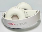 Beats By Dr  Dre Wireless Headphones - White   with New Earmuffs 