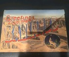 Lot Of 3 Vintage Souvenir Picture Folder Greetings Badlands South Dakota