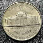 1943-d Denver Mint Silver Jefferson War Nickel    About Uncirculated