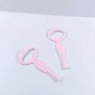 2pc 3-in-1 Eye Makeup Tool     Mascara Guard  Lash Comb   Eyebrow Groomer - New