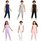 Kids Girls Boys Special Needs Adaptive Autism Sensory Anti-strip Jumpsuit Romper