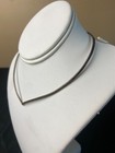 Gorgeous Vintage Taxco Mexico 925 Sterling Silver Wire Choker Necklace 14g