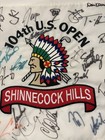104th U s  Open Shinnecock Hills Multi-player Signed Original Golf Flag