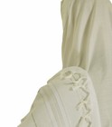 Kosher Tallit Talit Prayer Shawl In 55x74  Made Israel White   Silver Atara