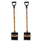 New Durable Steel Remove Shingle Stripper Roof Shovel 48in 2-pack D-grip Handle