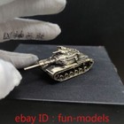 Chinese Old Bronze Copper Statue Hand Carved Tank Figurine