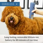 Oster Pro Cordless Turbo A5 Detachable Blade Animal Clipper 78005-210 Pet Dog