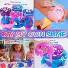 Mini Unicorn Slime Kit For Girls  Glimmer Crunchy Slime  Foam Slime  Galaxy Slim