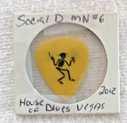 Social D Mike Ness Tour Issued Guitar Pick House Of Blues Las Vegas 2012 Rare