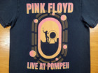 Pink Floyd T-shirt Men s Large Black Adult Retro Live At Pompeii Music Concert