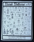 Vtg Period Patterns 93 Medieval Bags Purses Pouches Sewing Pattern Uncut Ff