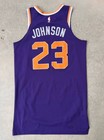 Phoenix Suns Game Worn Jersey Size 48 Cam Johnson Purple Nike Nba Cameron Unc