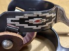 Native American Design Spurs   Leather Straps Cowboy Western Decor Horse Riding