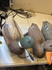 Lot Of 5 Vintage Decoy Ducks Of Various Kinds Read Description