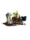 Disney 2024 Wdw Parades Pirates Dog Pin Le 3000     Caribbean Ride Float Series
