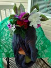 Flower Tiara Butterflies And Vibrant Florals
