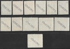 1942 Somaliland  Kgvi Specimens Sg105s-116s Set Of 12 Cat   325
