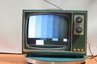 Vintage Teal Retro 1950s Admiral 12p236 12 Inch Instant Play Television Set