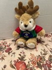 2002 Dan Dee Snowflake Friends Chirstmas Winter Reindeer Deer Plush Stuffed Toy
