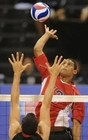 Molten V5m5000-3n Flistatec Ncaa Volleyball Red white blue Pack Of 5