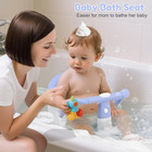 Baby Bath Seat For Babies 6 Months   Up Sitting Up   Non-slip Baby Bath Chair Wi