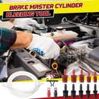 Master Cylinder Bleeder Kit Complete Brake Bleeder Kit With 22 In Clear Hose Cl