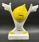 Esso Advertising Cast Iron Bank Automotive Oil Drop Boy Bank 10    Rare  Vintage