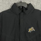 Vtg Reebok Hamilton Tiger-cats Gore-tex Jacket Size Xl Black   Gold Cfl Canadian