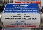 25x Eastman Currugated Stainless Steel Water Heater Connectors 1  X 1  Fip X 18 