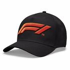 Formula One Tech Collection F1 Large Logo Baseball Hat   Cap In Red Or Black