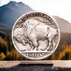 1938-d Buffalo Nickel Full Date Fast Free Shipping With Tracking