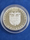 1982 Panama 10 Balboas International Year Of Child Proof  500 Silver Km 79 Coa