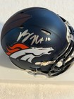Bo Nix Signed Denver Broncos Mini Helmet Coa