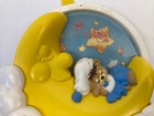 Fisher Price Teddy Beddy Bear Musical Wind Up Crib Toy 1985 Vintage Rare W strap