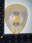 Morristown New Jersey Fire Bureau Dept Shoulder Patch Obsolete Nj Embroidered
