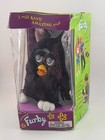 Tiger Vintage 1st Gen 1998 Furby Witch s Cat Black W  Blue Eyes  New Sealed Box