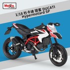 Maisto 1 18 Ducati Hypermotardsp Motorcycle Bike Model Collection Toy Gift Nib