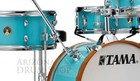 Tama Club Jam 4pc Shell Pack W  18  Bass - Aqua Blue - New - In Stock 