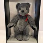 Gund 1994 Collector s Bear Vintage Charcoal Grey Plush With Original Box 8 