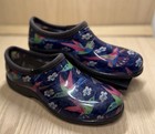 Sloggers Women s Gardening Shoes Clogs Waterproof Size 8m Hummingbirds Usa Made