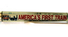 America   s First Train Floaty Pen Moving Locomotive W Carriage De Witt Clinton