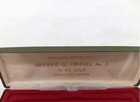 Rare Vintage Arpege Chanel No 5 14k Gold Ballpoint Pen Set In Box New Oldstock