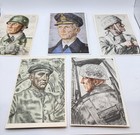 Original Ww2 - Wwii German Postcards - Lot Of 5 