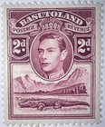 Travelstamps  1938 Basutoland Stamps Sg 21- 2d Kgvi   Crocodile Mint Mognh